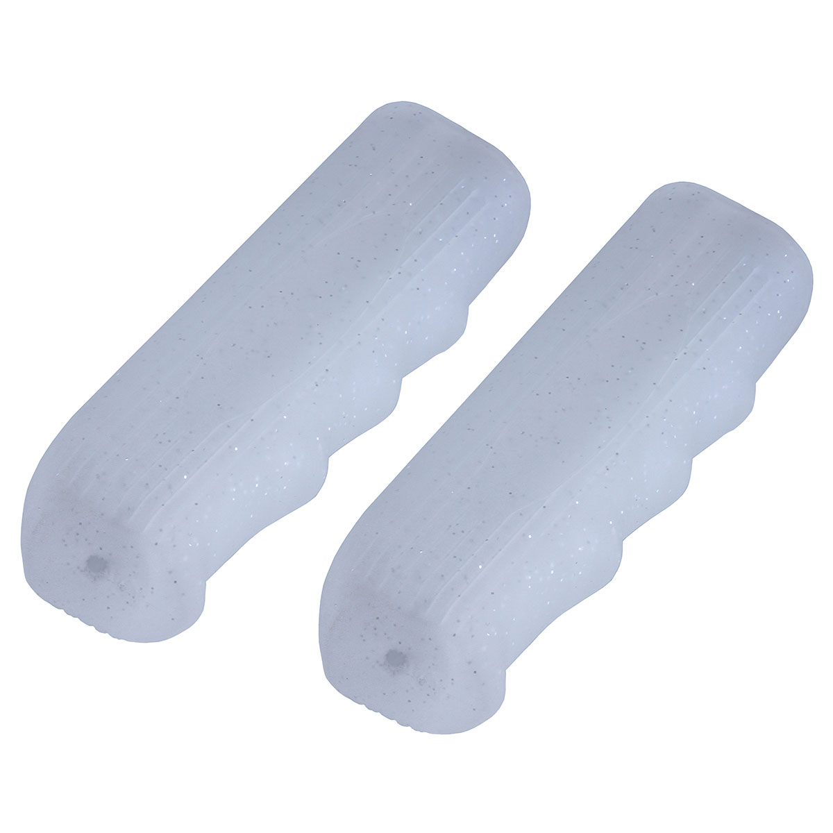Custom Grips 7/8 long 116mm Kraton Rubber Sparkle/Clear.